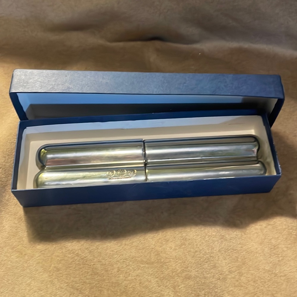 Vintage Cigar Case “Pewter” 8in